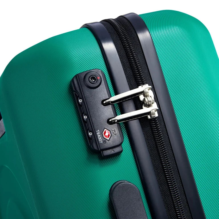 Delsey Paris x United Colors of Benetton Fabrica Ensemble de valises à 4 roulettes 3 pcs VERT