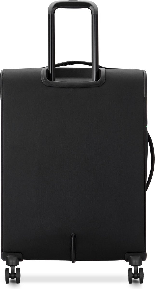 Delsey Paris x United Colors of Benetton Color Block ensemble de valises souples à 4 roues 3 pcs NOIR