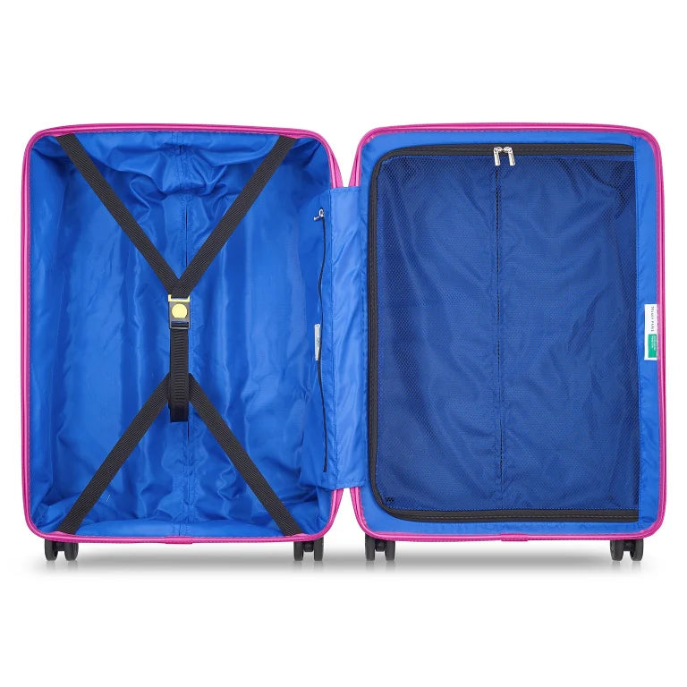 Delsey Paris x United Colors of Benetton Fabrica Ensemble de valises à 4 roulettes 3 pcs BLEU