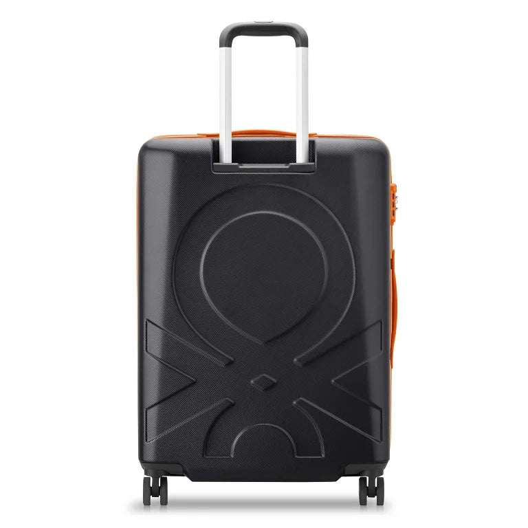 Delsey Paris x United Colors of Benetton Fabrica Ensemble de valises à 4 roulettes 3 pcs BLACK