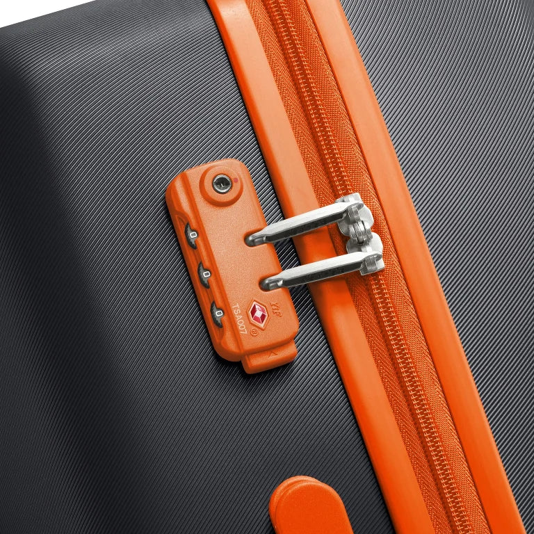 Delsey Paris x United Colors of Benetton Fabrica Ensemble de valises à 4 roulettes 3 pcs BLACK