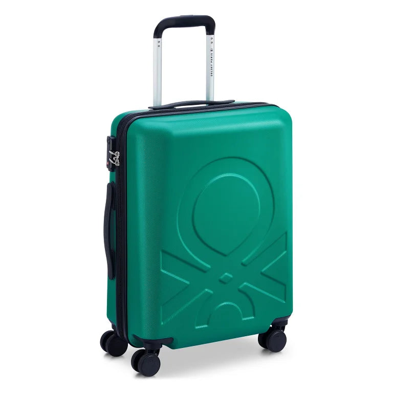 Delsey Paris x United Colors of Benetton Fabrica Ensemble de valises à 4 roulettes 3 pcs VERT